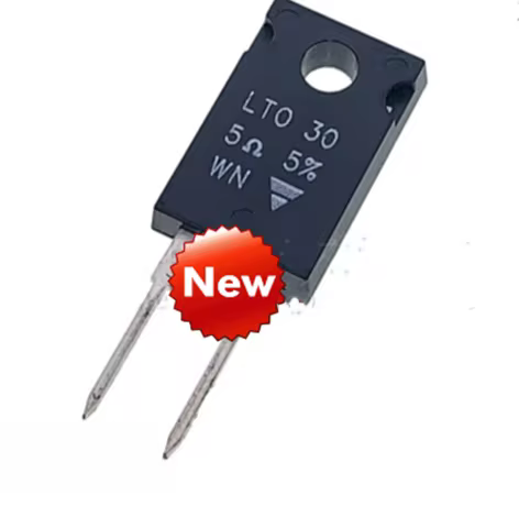New Original Thick Film Resistor 30W 5R 5 Ω 5% 30 Watts 5 Ohm LTO030F5R000JTE3 TO-220 Chips