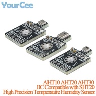 AHT10 AHT20 AHT30 High Precision Digital Temperature Humidity Sensor Measurement Module I2C IIC Comm