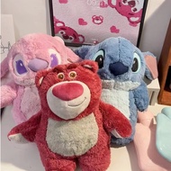 Stitch Angel Hot Water Bottle Stitch Hot Water Bottle 草莓熊热水袋 Cartoon Cute Warm Water Bottle Water Injection Winter