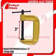 HASSTON PROHEX 0760-300 3" C Clamp Heavy Duty C Clamp