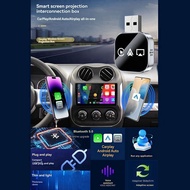 Wireless Carplay Adapter 3in1 Smart Carplay Airplay Android Auto USB Dongle Wired Carplay to Wireles