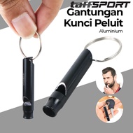 GANTUNGAN Aluminum Whistle Keychain - HW1139 Black