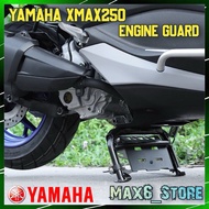 Yamaha XMAX250 V1 V2 Engine Lower Body Bellypan Protector Guard Double Side Stand Protection XMAX Engine Guard Board Cov