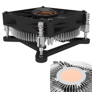 qEVu 1U Server CPU Cooler Cooling Fan Copper + Aluminum Radiator for Intel LGA 1150 1151 1155 1156