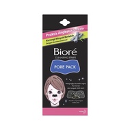 Biore Pore Pack Black contains 4 sachets