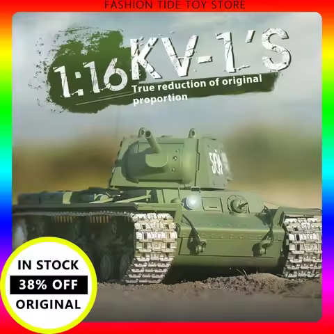 Heng Long 1/16 Soviet Union Kv-1'S 3878-1 Rc Heavy Tank Rtr Boy Gift