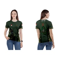 Top T-shirt Latest 3D Fullprinting TNI art 2 T-shirtWanita