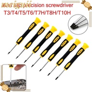 MEIGUII Torx Screwdriver, With Hole T3/T4/T5/T6/T7H/T8H/T10H Disassembly Repair Tools, Professional 