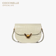 COCCINELLE กระเป๋าสะพายผู้หญิง รุ่น DEW สี CELADON GREEN