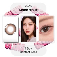 Olens Mood Night 1 Day Mood Choco 10P 13.3mm Puscon