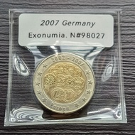 [Exonumia/ Fantasy Euro Token] 2007 Germany 2 Euro - 5 Years Anniversary of Euro Introduction