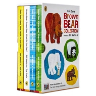 [Tiếng Anh cho bé] Set 04 món của Eric Carle - Brown Bear Polar Bear Panda Bear Baby Bear hoàn toàn 