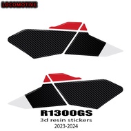 GS1300 3D Sticker Side Frame Protector Sticker for R 1300 GS R1300GS GS 1300 Option 719 Triple Black