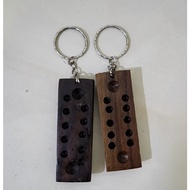 Wooden Congkak Keychain / Kayu Congkak Keychain / Keychain Congkak / Tradisional Congkak Keychain / 