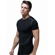 Fannai Men Tshirt Fitness Quick Dry Sports Tops Running Compression Wear ZX6