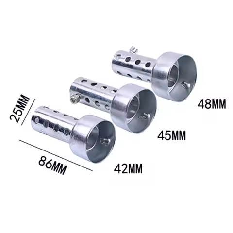 Universal Motorcycle 35mm 42mm 45mm 48mm DB Killer Exhaust Can Muffler Insert Baffle DB Killer Silen