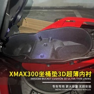 Suitable for 23 Yamaha XMAX300 Modified Seat Bucket Cushions Three-Dimensional Ultra-Thin Lining Felt Shock-Absorbing Toilet Sea