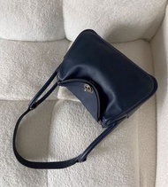 Hermes lindy 26 午夜藍內拼橘  銀扣 Y刻