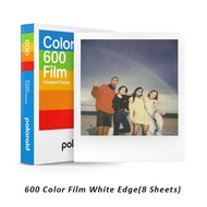 box 1 Polaroid 600 Film/i-Type Film Color White Black Edge Round Frame, suit for Frame,