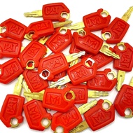 new red key 10PCS/5PCS/1PC Ignition Start and Door Lock High Quality Key Key ,For Caterpillar Cat Ex