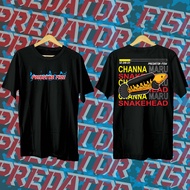 HK STORE26-KAOS DISTRO GAMBAR DEPAN LOGO DAN BLKNG FULLPRINT CHANNA MARU/ONECK/LENGAN PENDEK/BISA CO
