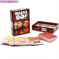 YONGWANG66HR Sushi Go Pick And Pass Card, Family Casual Party Family Get-together Sushi Go Card Game
