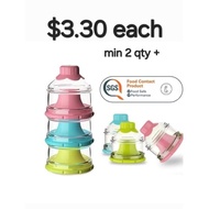 baby formula food milk powder storage container bottle