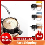 Coffee Filter Portable Stainless Steel Drip Coffee Tea Holder Funnel Baskets Reusable Coffee Dripper