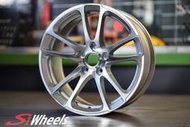 全新鋁圈 wheel WP235 17吋鋁圈 5/100 5/108 5/112 5/114.3 銀色車面