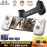 D8Pro Tablet RGB Gaming Controller FPS Mobile Gamepad For IOS PS4 Switch PC Hall Trigger Joystick wi