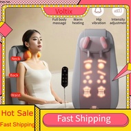 Voltix Electric Back Massager Full Body Massage Chair Massage Cushion Neck Kneading Shoulder Waist B