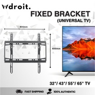 Fixed Bracket / TV Mounting / Wall Mounting / TV Bracket Installation for Smart TV 32 / 43 / 55 / 65 inches