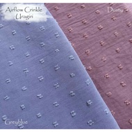 Uragiri One Tone Cringkle Fabric