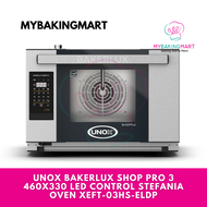 Mybakingmart | Unox BAKERLUX SHOP.Pro™ LED Electric 3 (460x330)/ STEFANIA LED Electric Oven XEFT-03HS-ELDP