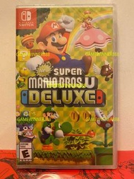 《今日快閃價》全新 Switch NS遊戲 新超級瑪利歐兄弟U 豪華版 新超級馬里奧兄弟U 孖寶兄弟U New Super Mario Bros. U Deluxe 美版中英文版