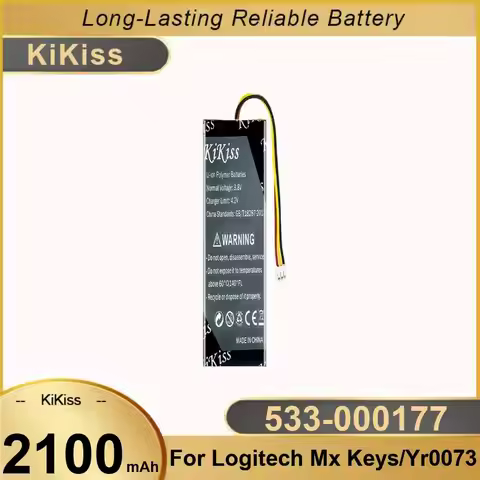 For Logitech MX Keys YR0073 High-Efficiency Keyboard And Battery 2100mAh Long-Lasting Performance 53
