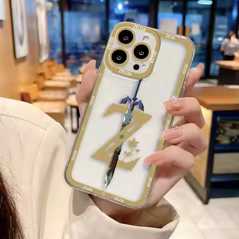 Cartoon L-Legend Z-Zeldas Cover Clear Phone Case For Xiaomi Redmi Note 15 14 13 12 11 11T 11S 10 9 1