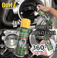 Automotive GETF1 Throttle Body Cleaner Spray - 500ml  carburetor cleaner rust remover engine cleaner spray cuci carburator degreaser 节汽去油劑