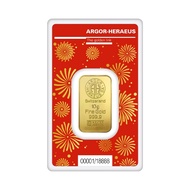 Argor Heraeus 2024 Lunar Dragon Gold Bar 10 Gram