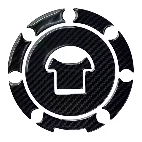 3D Carbon Fiber Motorcycle Accessories Sticker, Fuel Tank Cap Decals, Honda CBR 600 F2 F3 F4 F4i RVF