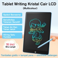 【Special offer】KIVEE Writing Tablet LCD 16 inch Children Drawing Tablet papan tulis Anak Warna Table