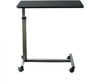 Black Adjustable Laptop Table Stand Computer Desk Sofa Side Bed Tray Rolling Movable Pulley Bedside Table Fashionable