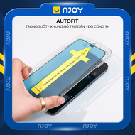 Kính Cường Lực Tự Dán Chống Trộm 9H Cho Điện Thoại iPhone 17 Pro Max 16 15 14 13 12 11 Njoyshop