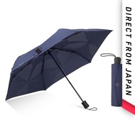 [DIRECT FROM JAPAN]
Ogawa Folding Umbrella That Can Be Folded in About 5 Seconds Navy Rib Length 55c