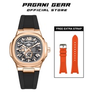 [Exclusive Online Model]Pagani Gear Men's Rubber Quartz Watch PG-G2013