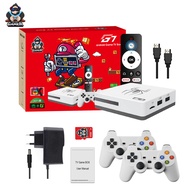 G7 PS2 Video Game Console Include 2 Wireless Game Controllers 3800 Games Support 4K 1080P Android11 