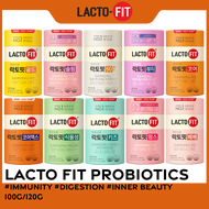 [Lacto Fit] *Ready Stock* Lacto Fit Probiotics (100g/120g) Lacto Fit Gold, Slim, Beauty, Bebe, Kids, Mums, 50+ / Korean #1 Probiotics
