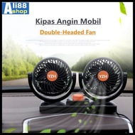 Yzh-T303 Car Fan Double-Headed Fan Car Interior Accessories - 12v Spm073