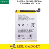 Baterai Oppo A76 / Oppo A96 BLP885 Original