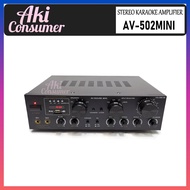 AV-502MINI PROFESSIONAL POWER MIXING AMPLIFIER 200W+200W